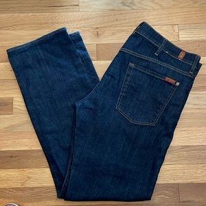 7 For All Mankind Standard Jeans. 38x32